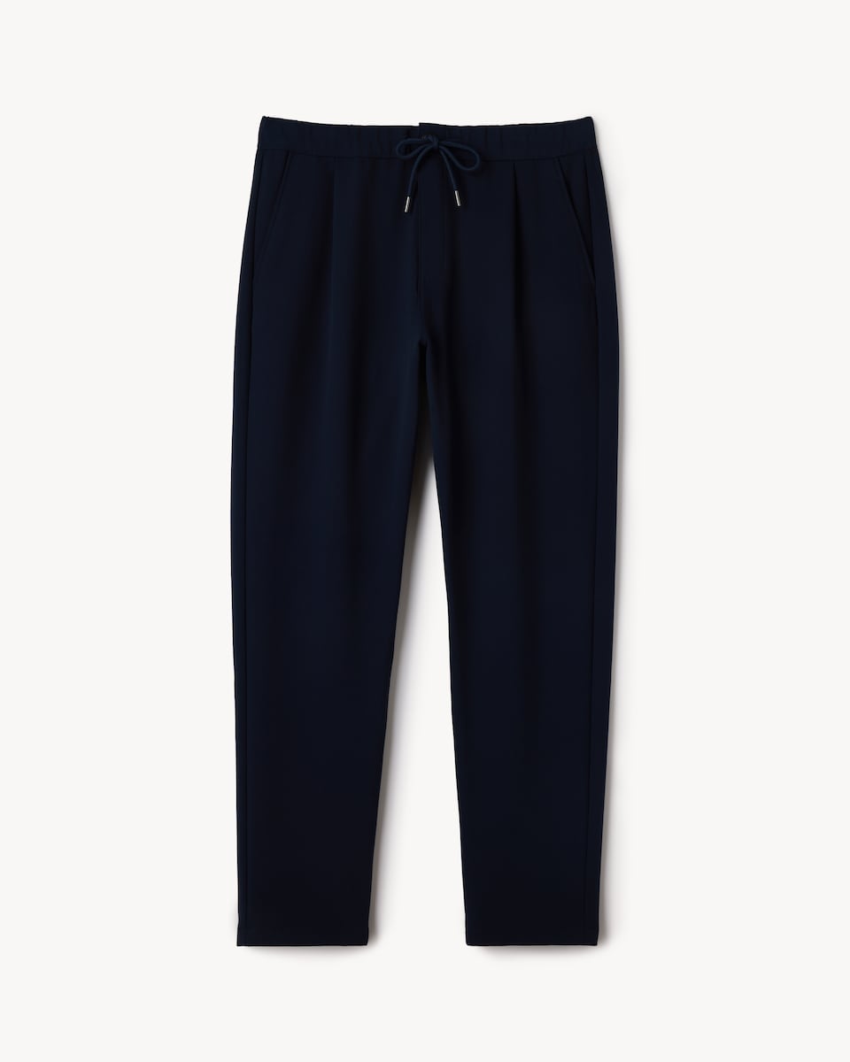 image 1 of F&F Straight Leg Chino Trousers in Navy