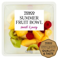Tesco Summer Fruit Bowl 435G