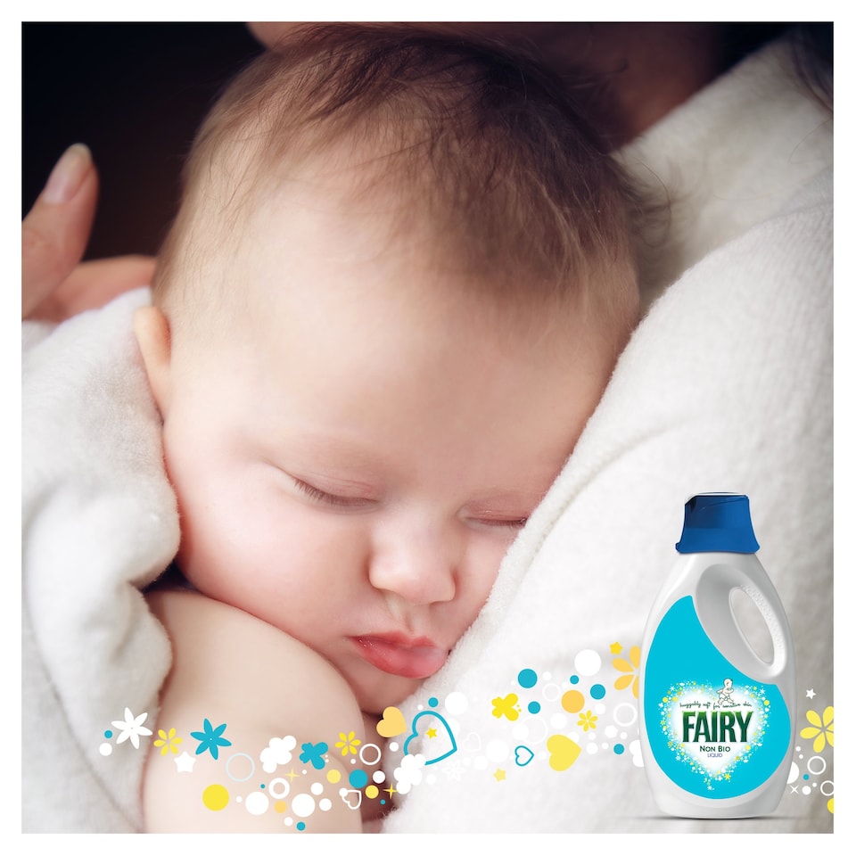 image 1 of Fairy Non Biological Washing Liquid 130 Washes 4.55L