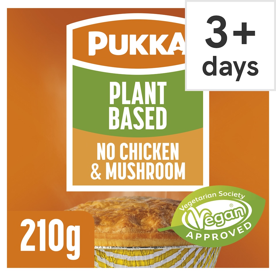image 1 of Pukka Vegan Chicken & Mushroom Pie
