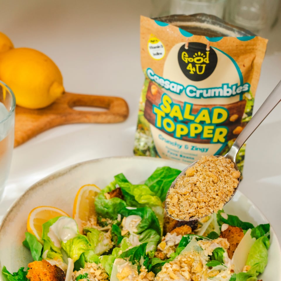 image 1 of Good4U Salad Topper Caesar Crumbles 130g
