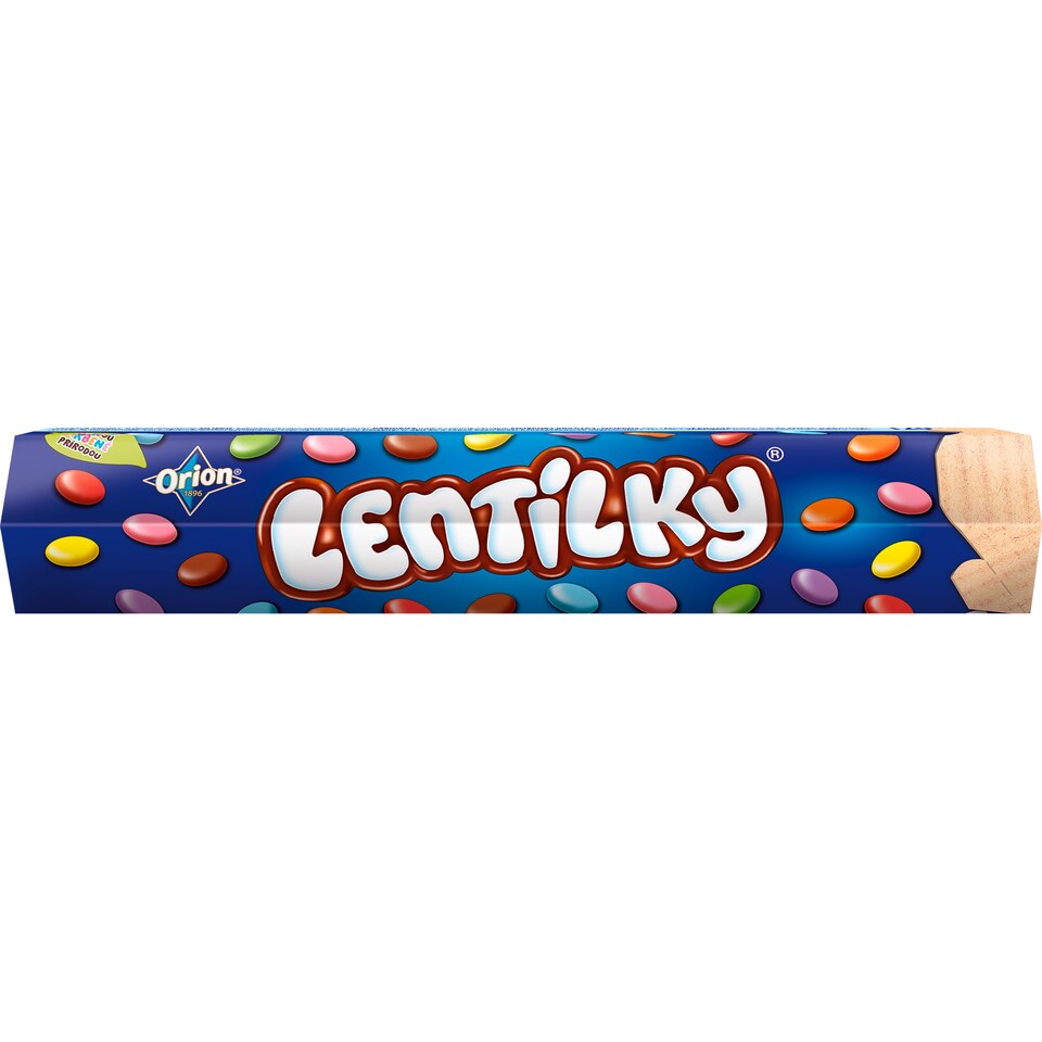 Obrázek 1 pro produkt ORION LENTILKY Dražé z mléčné čokolády 120g