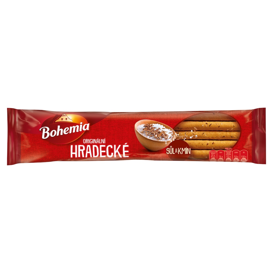 Bohemia Original Hradec Sticks Salt and Cumin 100g