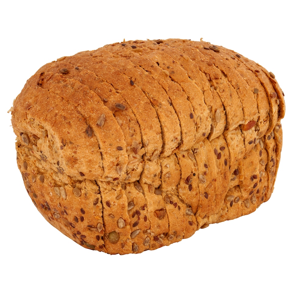 image 1 of Tesco Hi Fibre Seed Loaf 400G Sliced