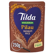 Tilda Wholegrain Pilau Basmati Rice Classic 250G