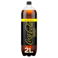 Coca-Cola Zero Sugar Zero Caffeine Soft Drink Bottle 2L