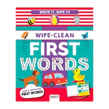 Wipe Clean First Words