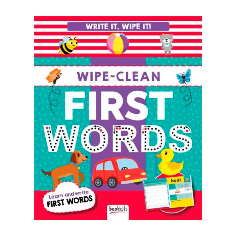 Wipe Clean First Words