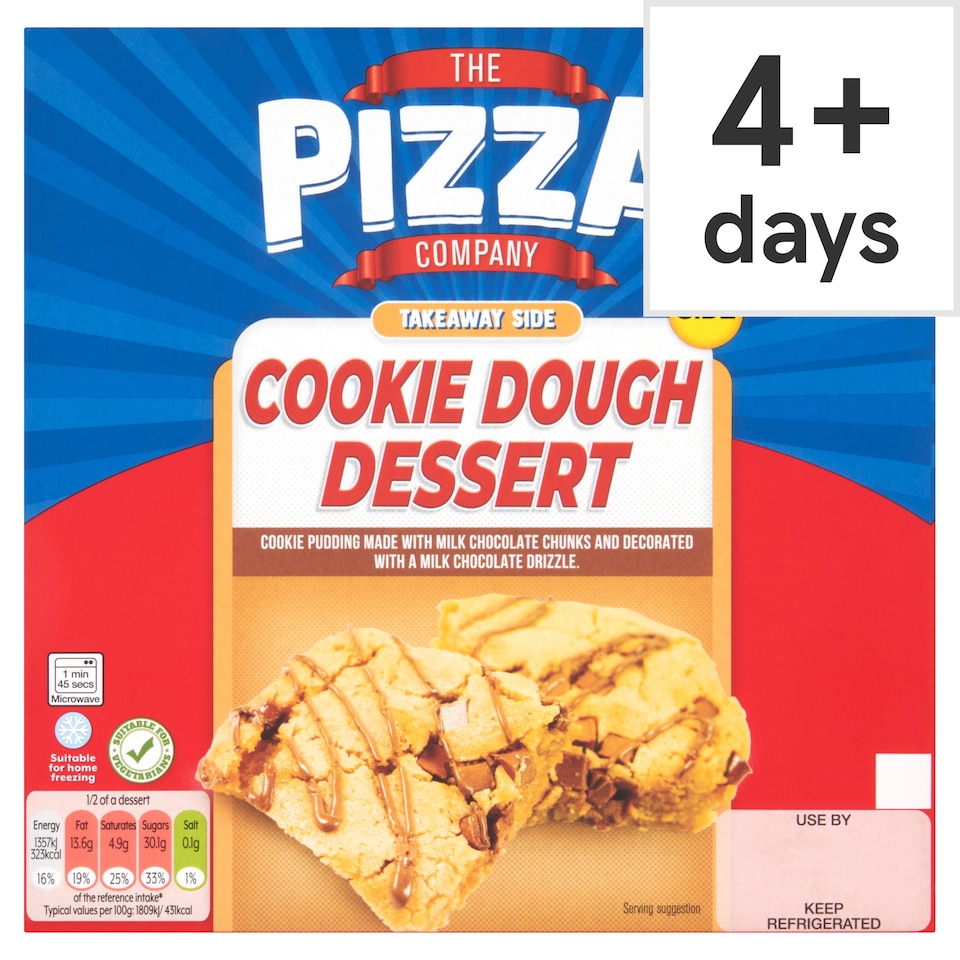 The Pizza Company Cookie Dough Dessert 150G