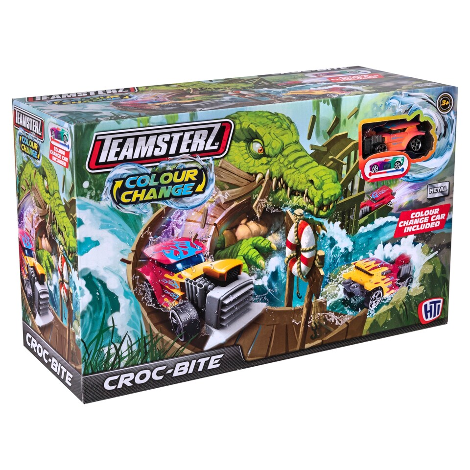 Teamsterz Colour Change Croc-Bite Game Set