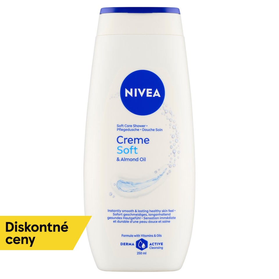 obrázok 1 z Nivea Creme Soft Ošetrujúci sprchovací gél 250 ml