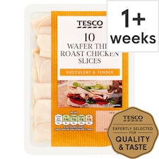 Tesco Wafer Thin Roast Chicken Slices 125g