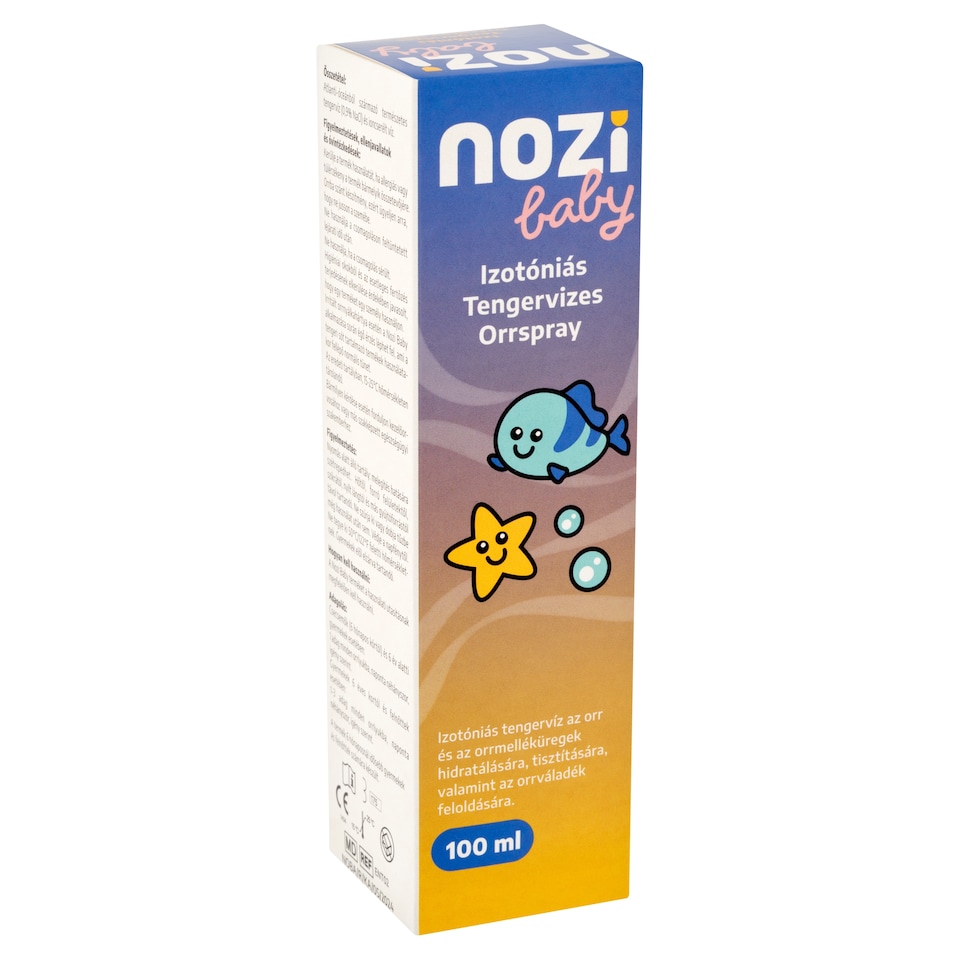 Nozi Baby izotóniás tengervizes orrspray 100 ml 1. kép