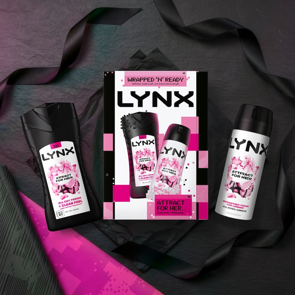 image 1 of Lynx Attract for Her Duo Gift Set