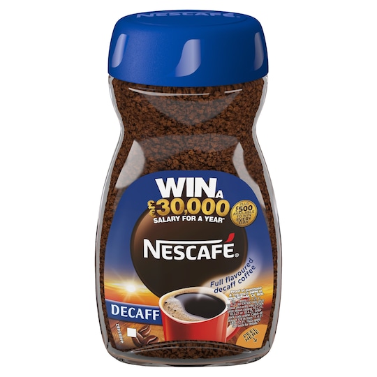 Nescafe Original Decaffeinated Coffee 100G Tesco Groceries
