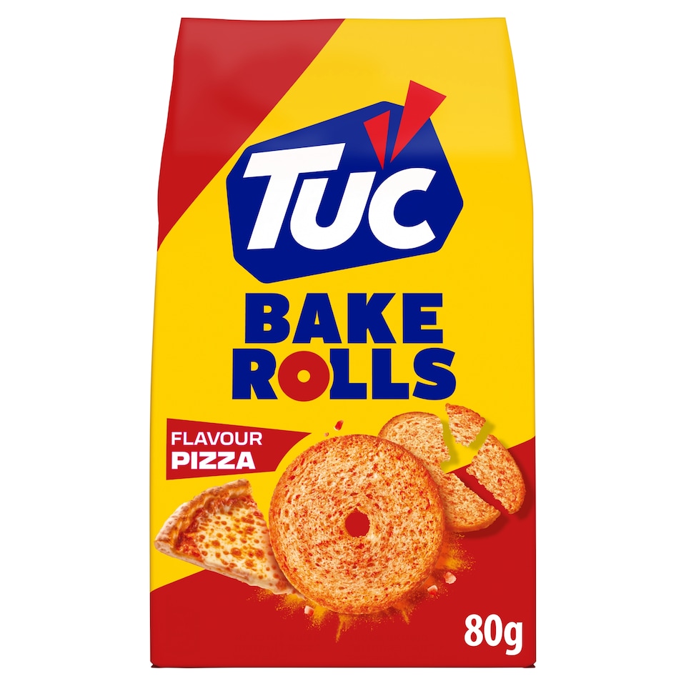 TUC Bake Rolls príchuť Pizza 80 g