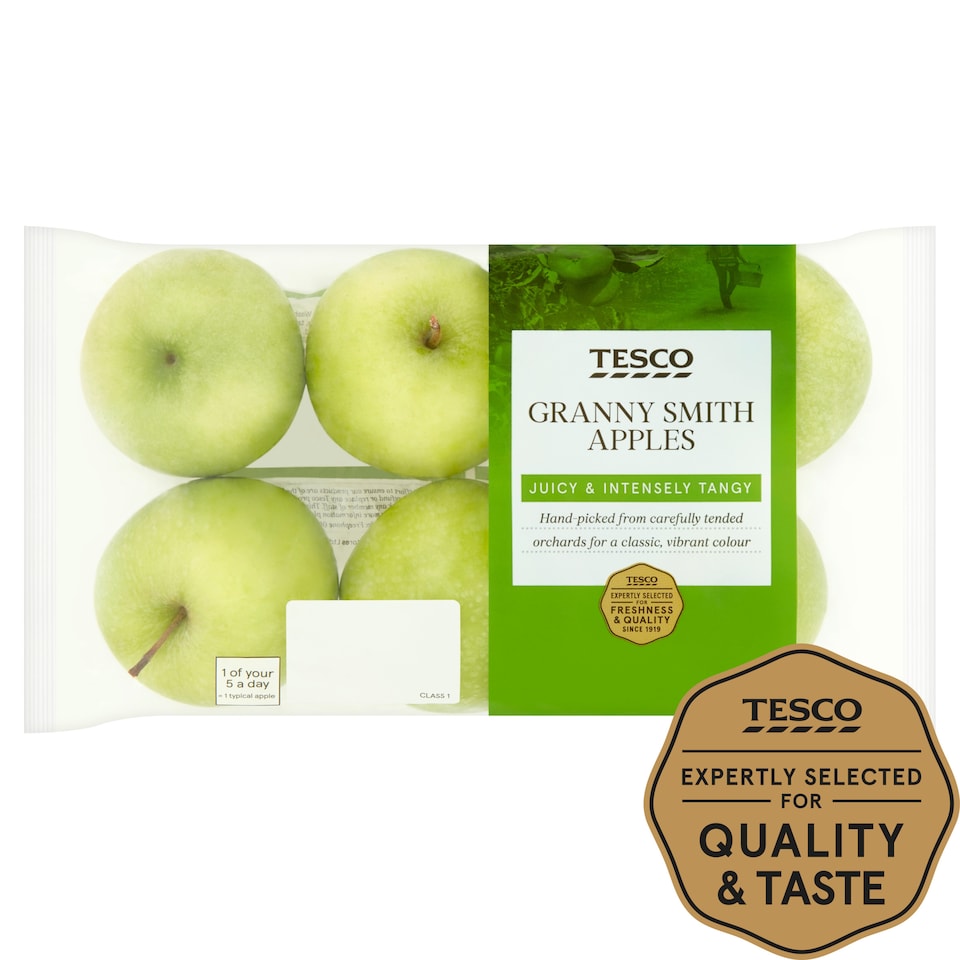 Tesco Granny Smith Apples 5 Pack