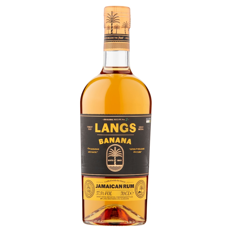 Langs Jamaican Rum - Banana 70cl