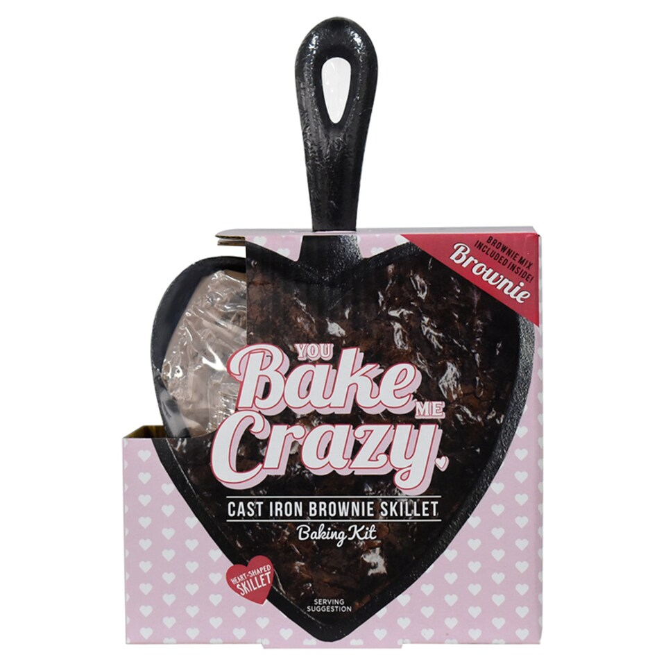 Heart Shaped Brownie Skillet