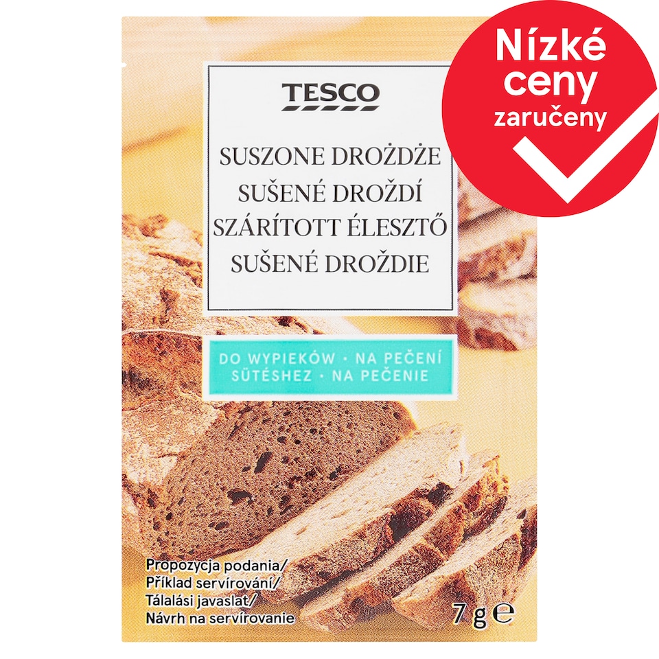 Tesco Dry Yeast 7g