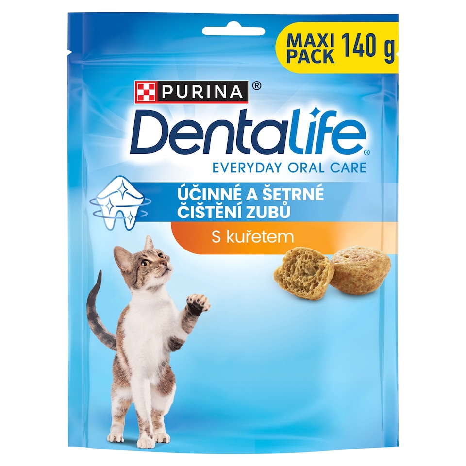 image 1 of Dentalife Cat Treats Chicken 140 g