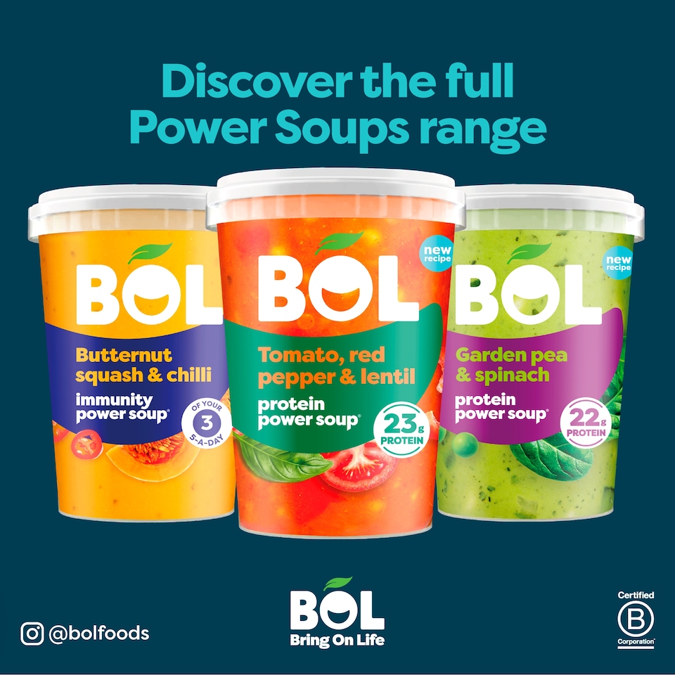 image 1 of BOL Protein Thai Green Noodle Power Soup 600g