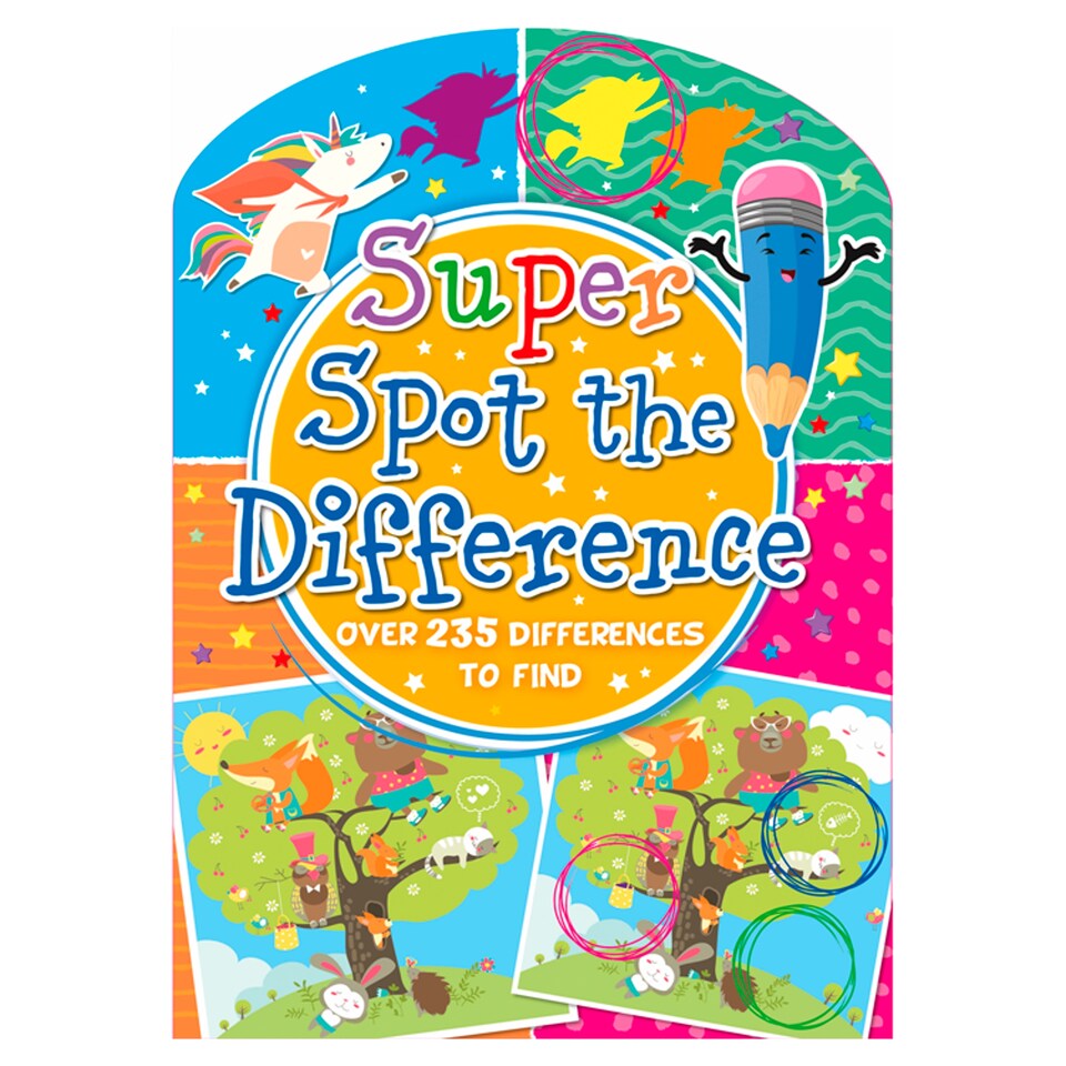 Igloo Activity Book Spot The Difference 4 Pack
