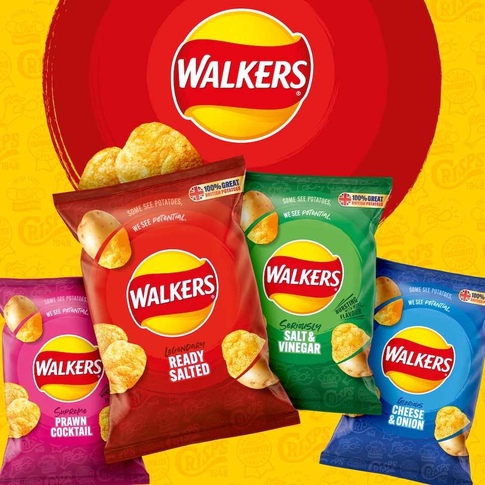 image 1 of Walkers Legendary Ready Salted Potato Crisps 150g