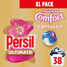 Persil Ultimate Touch of Comfort Laundry Washing Capsules 38 Washes 801.8g