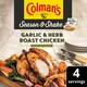 image 1 of Colman's Season & Shake Garlic & Herb Roast Chicken Mix 32G