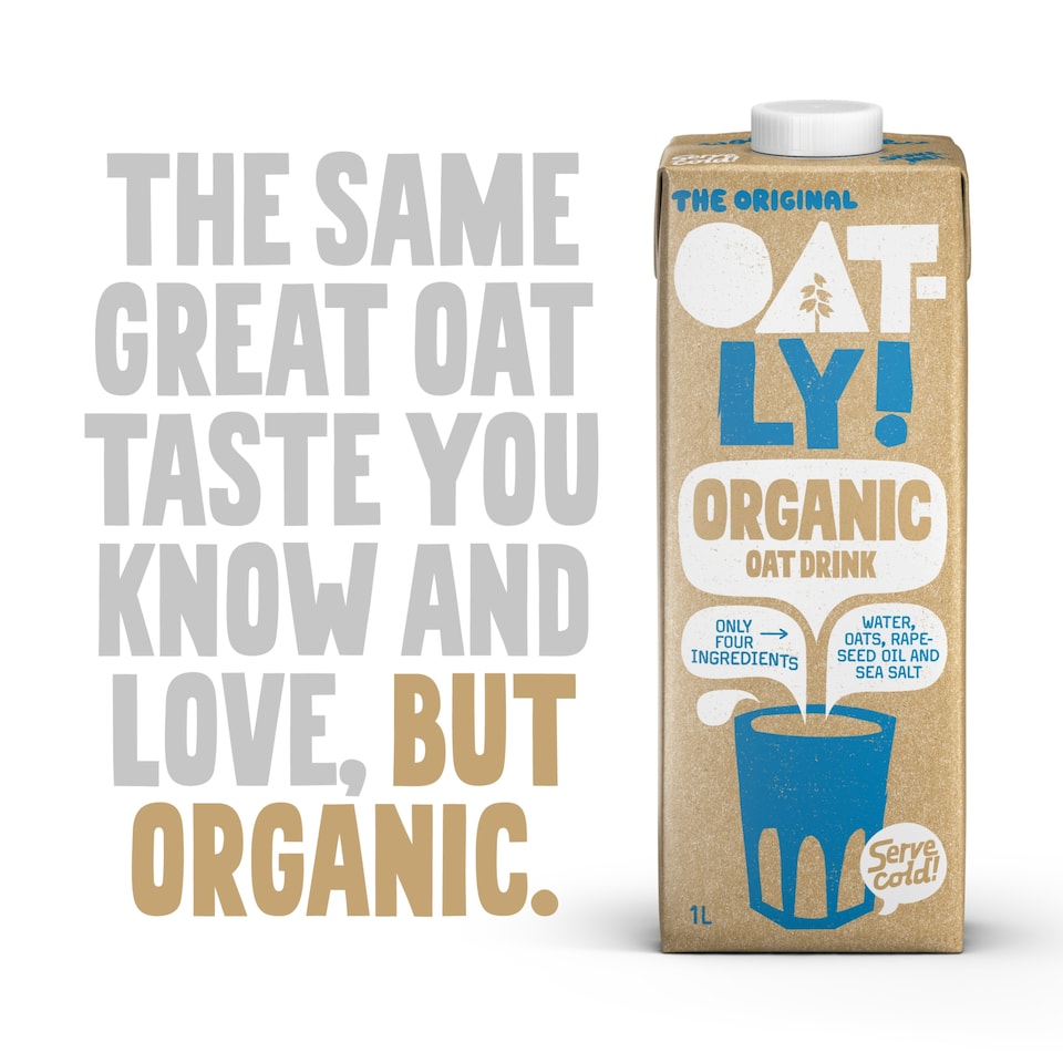 image 1 of Oatly Organic Oat Drink Long Life 1L