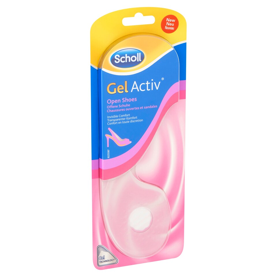 Scholl GelActiv Insoles for Open Schoes