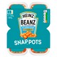 image 1 of Heinz No Added Sugar Beanz Snap Pots 4 x 200g