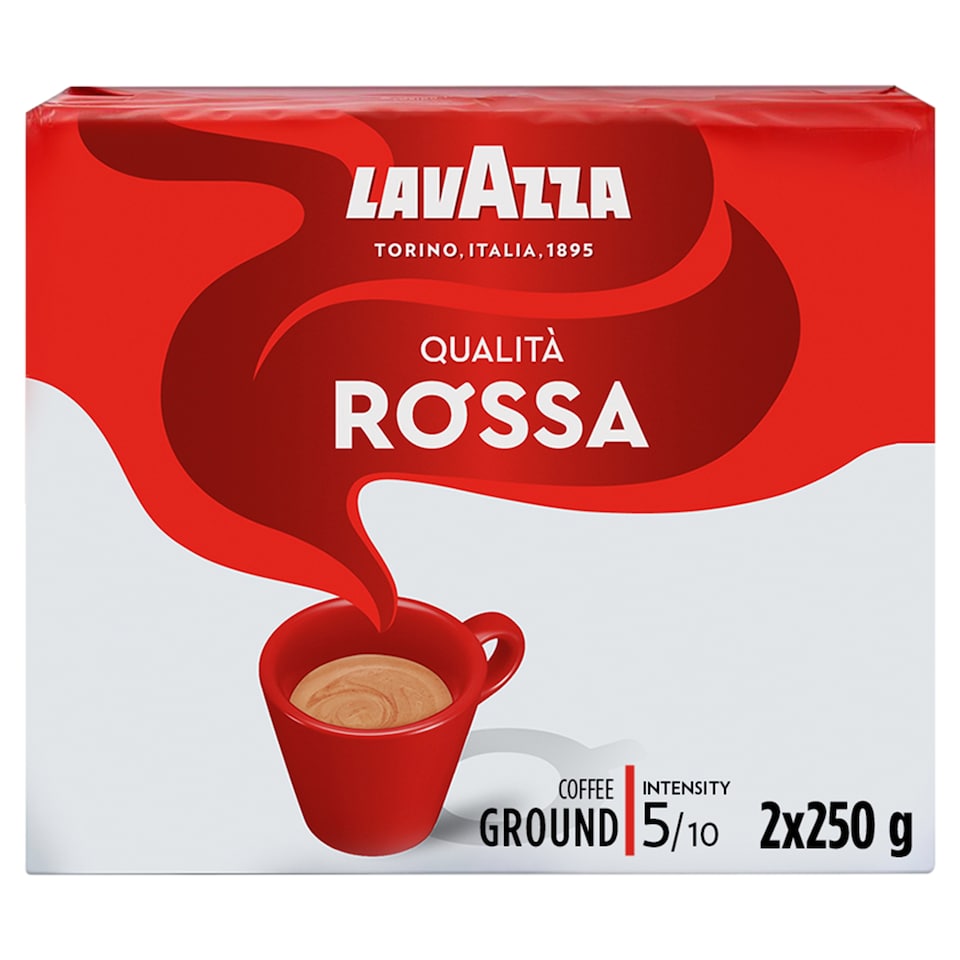 Lavazza Qualita Rossa Ground Coffee 2 X 250G