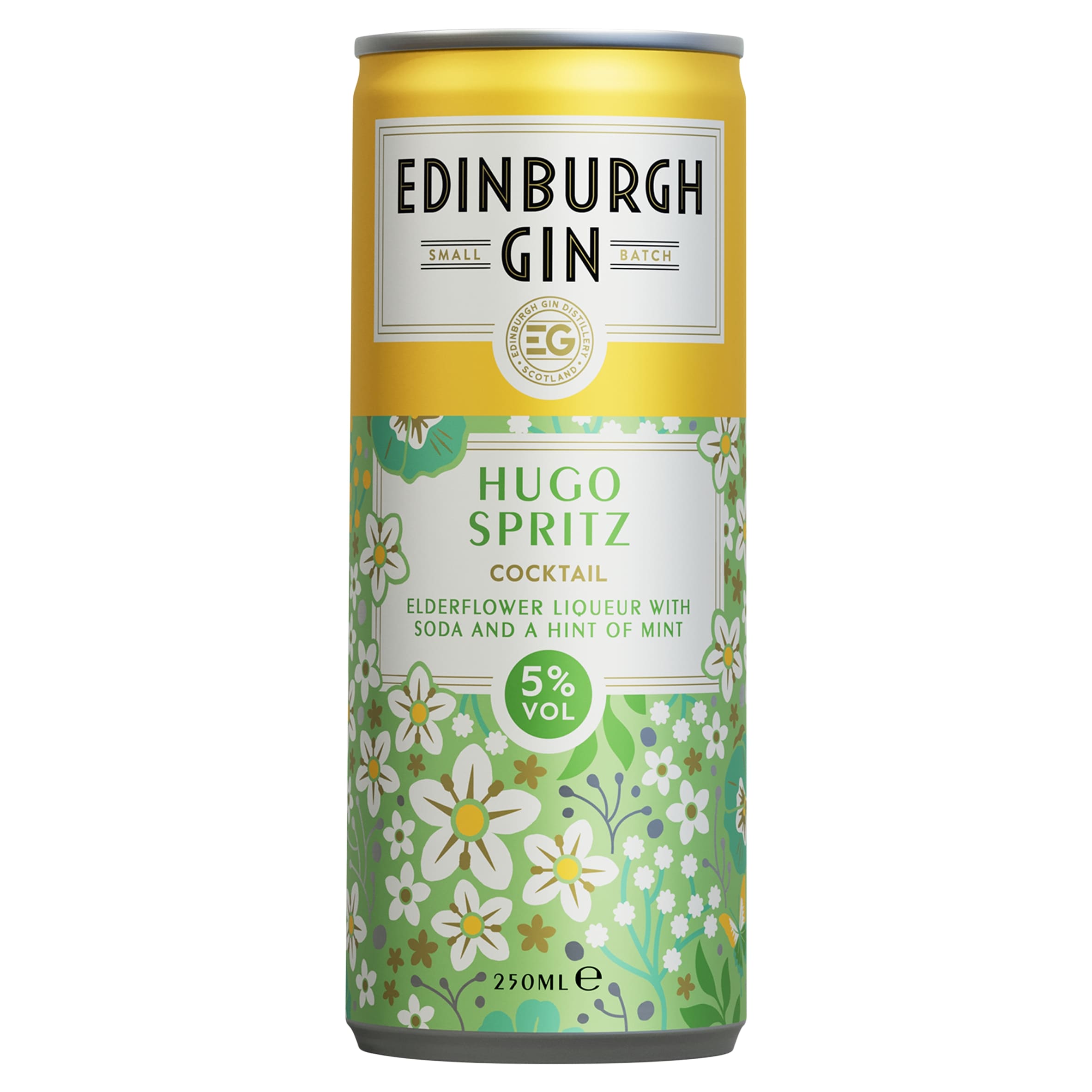 Edinburgh Gin Distillery Hugo Spritz Cocktail Elderflower liqueur