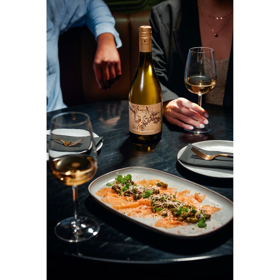 image 1 of Diablo Golden Chardonnay White Wine 75Cl