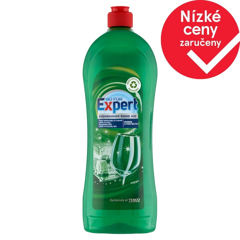 Go for Expert Fresh leštidlo do myčky 800ml