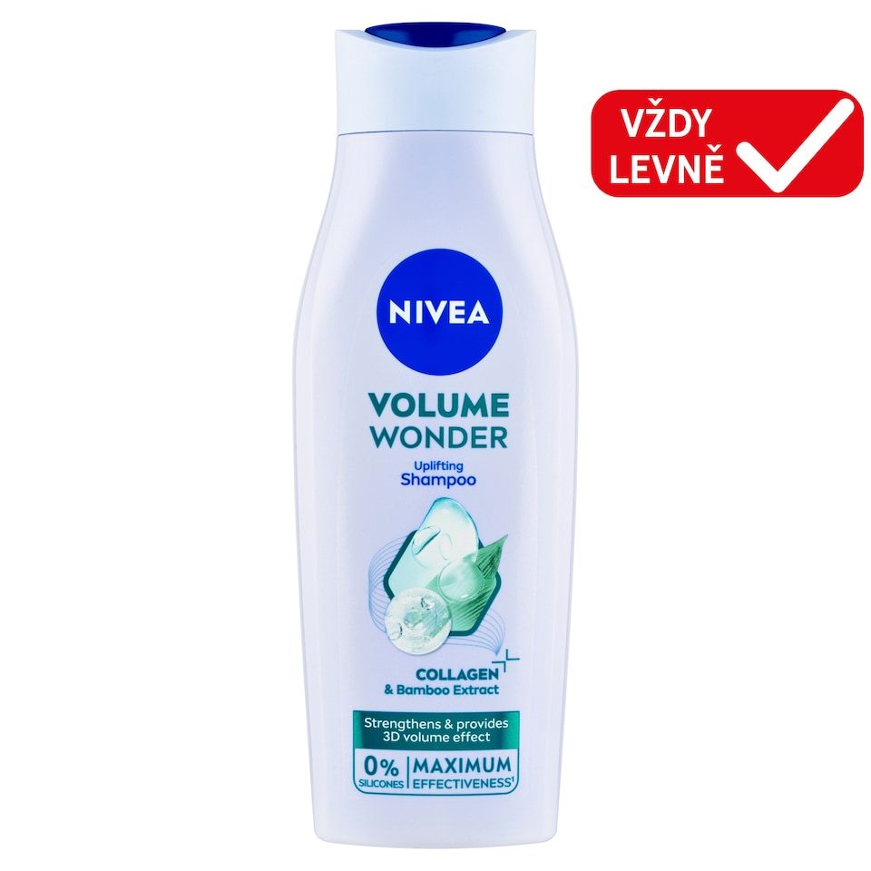 Obrázek 1 pro produkt Nivea Volume Wonder Šampon 400ml