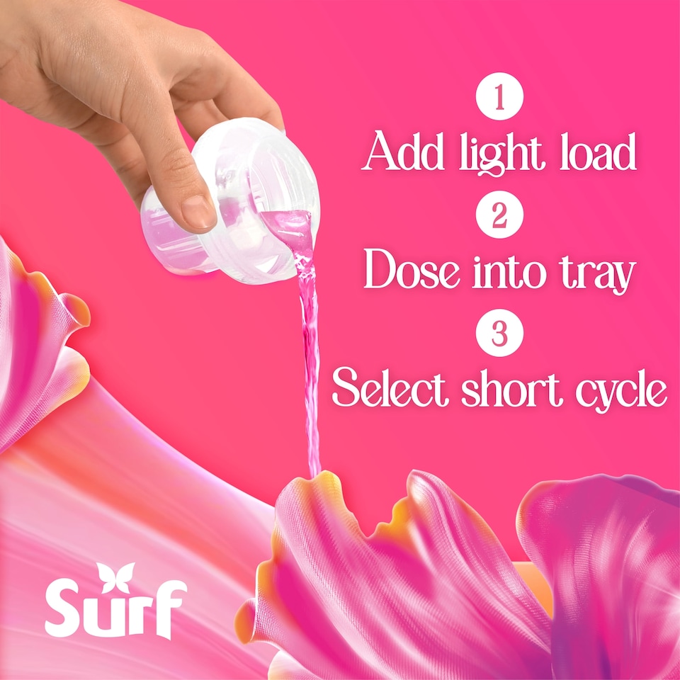 image 1 of Surf Magnifi-Scent Wash Floral Fusion Laundry Detergent 55 Washes 1485ml