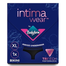 Intimawear By Bodyform Bikini Black Size Xl