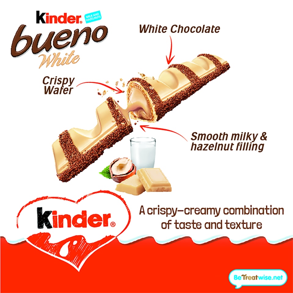 image 1 of Kinder Bueno White 39G