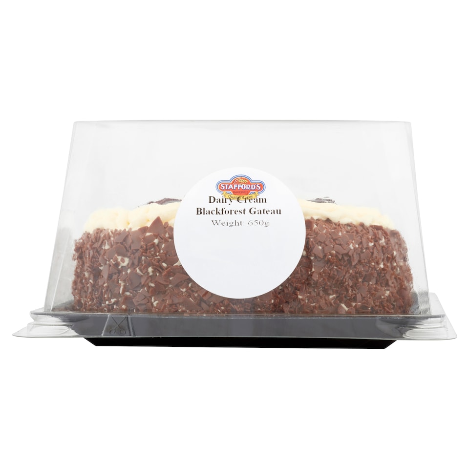 Staffords Bakery Fc Blackforest Gateau 650G