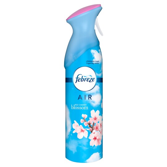 Febreze Aerosol Cherry Blossom Air Freshener 300Ml Tesco Groceries