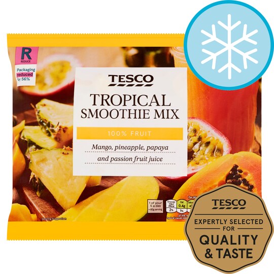 Tesco Tropical Smoothie Mix 500G Tesco Groceries