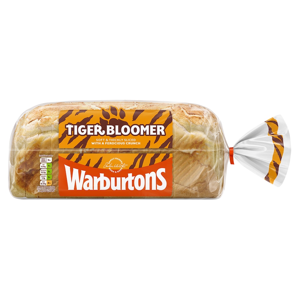 image 1 of Warburtons Tiger Bread Bloomer 600g