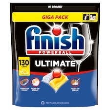 Finish Ultimate kapsuly do umývačky riadu - Lemon 130 ks