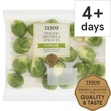 Tesco Peeled Brussels Sprouts 200G