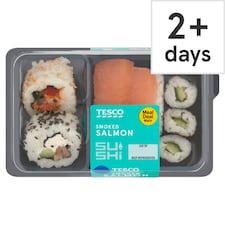 Tesco Smoked Salmon Sushi 135g