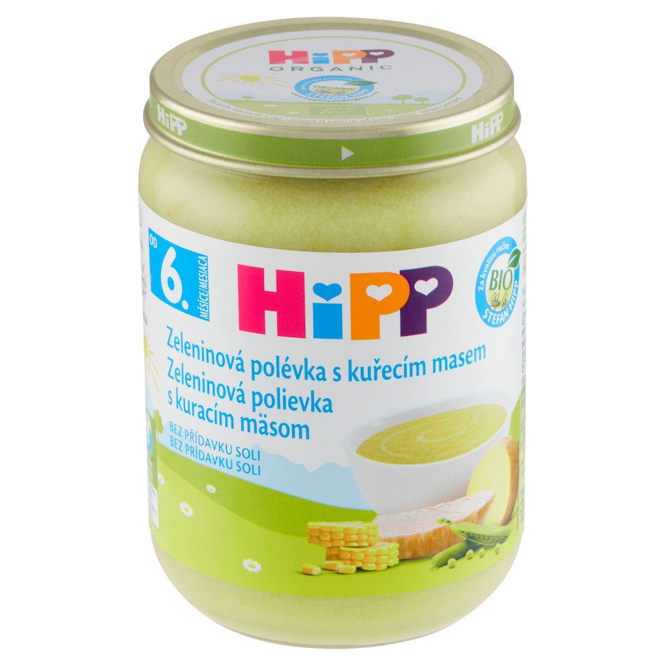 image 1 of HiPP Organic Vegetable Soup with Chicken Meat 190g