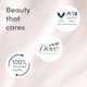 image 5 of Dove Caring Bath Shea Butter & Vanilla Bath Soak Bubble Bath 450ml